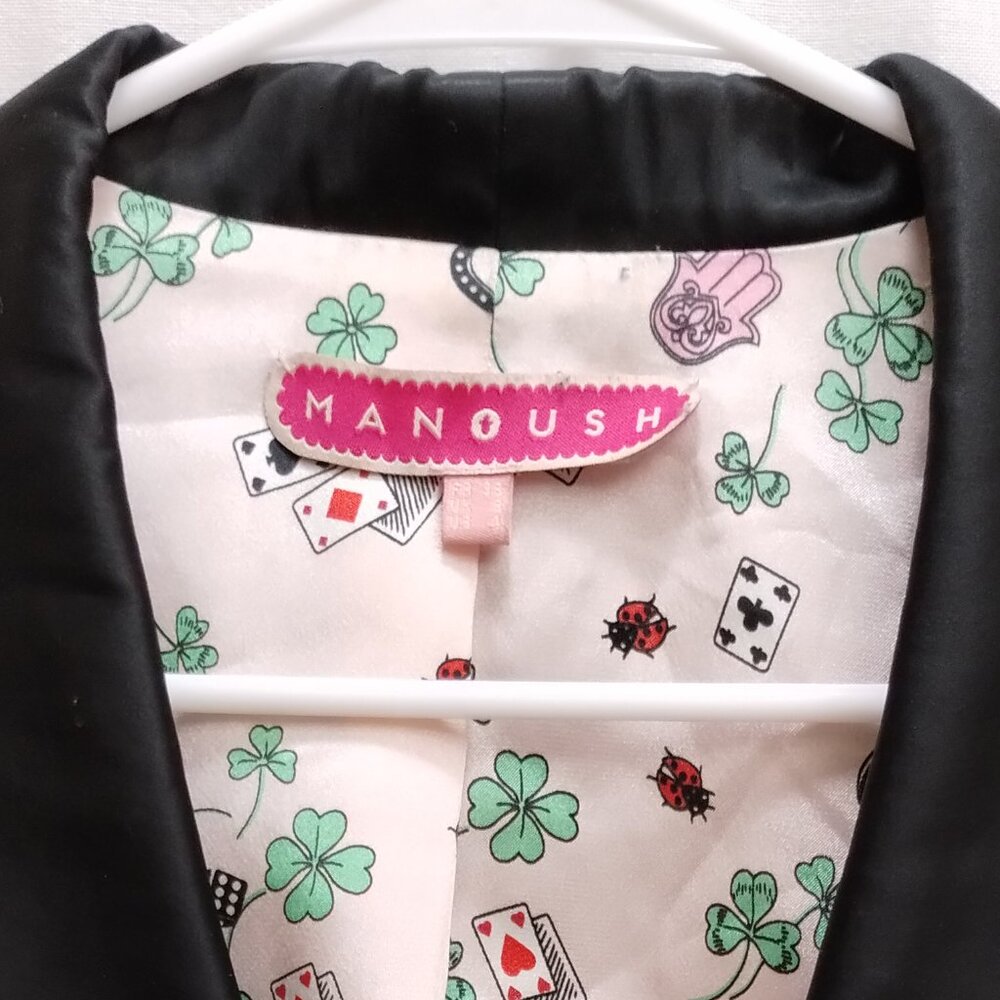 Manoush Women's Tux Jacket- Us Size 4 - image 2